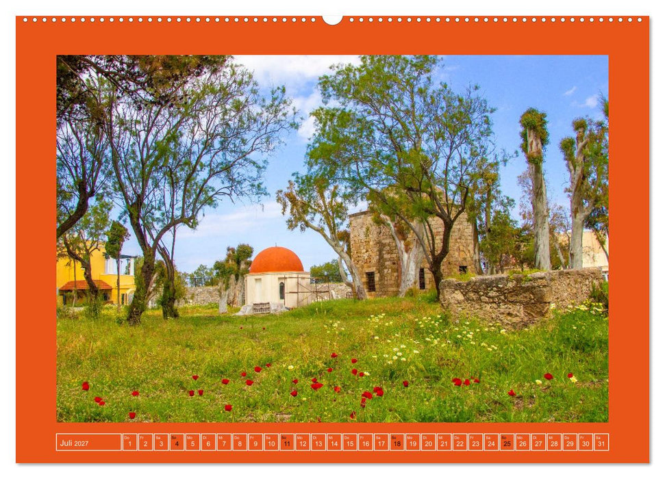 Ein Herz für Rhodos (CALVENDO Premium Wandkalender 2027)