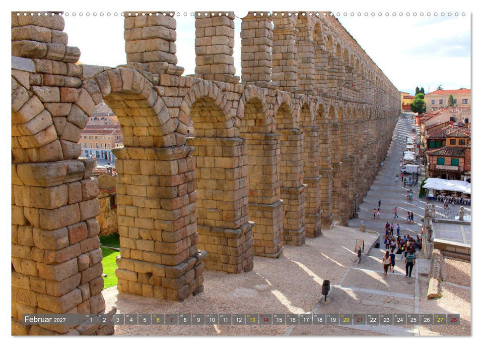 KASTILIEN - Eine Rundreise im Herzen Spaniens (CALVENDO Premium Wandkalender 2027)