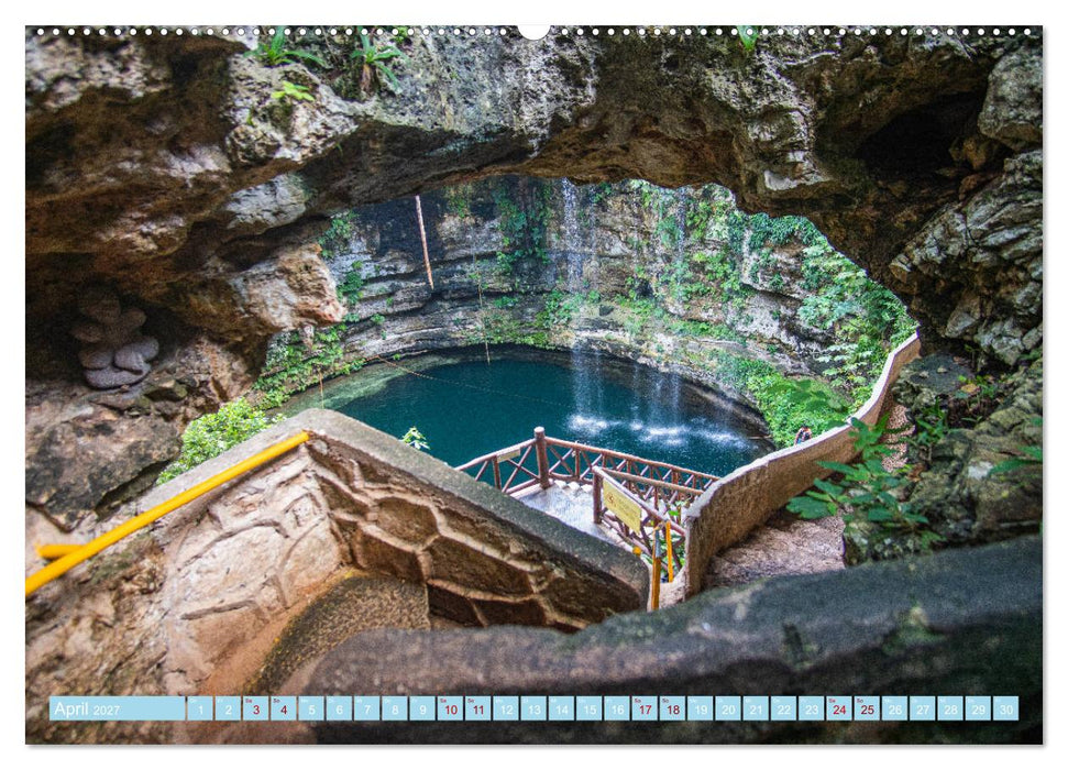 Mexiko - Die wunderschöne Halbinsel Yucatán Fotokalender 2027 (CALVENDO Wandkalender 2027)