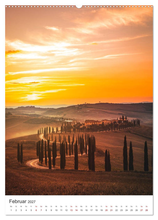 Italien - Einmalige Landschaften. (CALVENDO Wandkalender 2027)