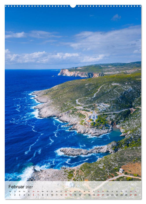 Zakynthos - Perle Griechenlands (CALVENDO Wandkalender 2027)