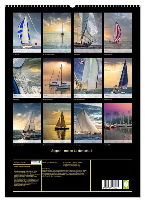 Segeln - meine Leidenschaft (CALVENDO Wandkalender 2027)
