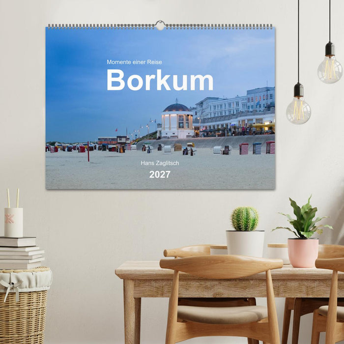 Borkum - Momente einer Reise (CALVENDO Wandkalender 2027)