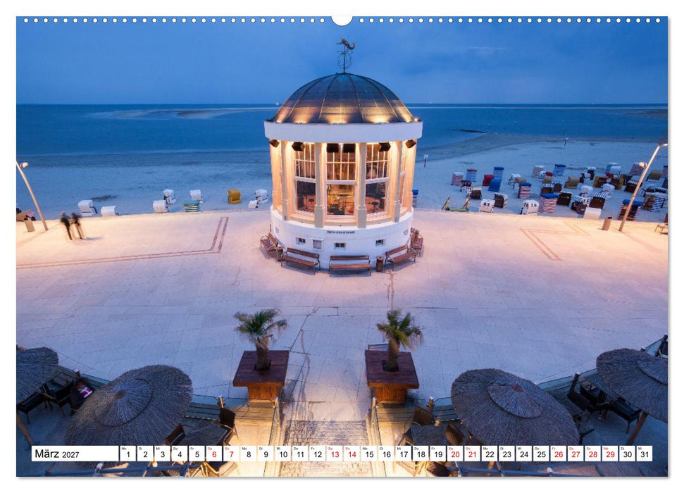 Borkum - Momente einer Reise (CALVENDO Wandkalender 2027)