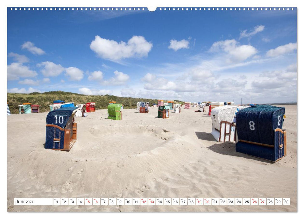 Borkum - Momente einer Reise (CALVENDO Wandkalender 2027)