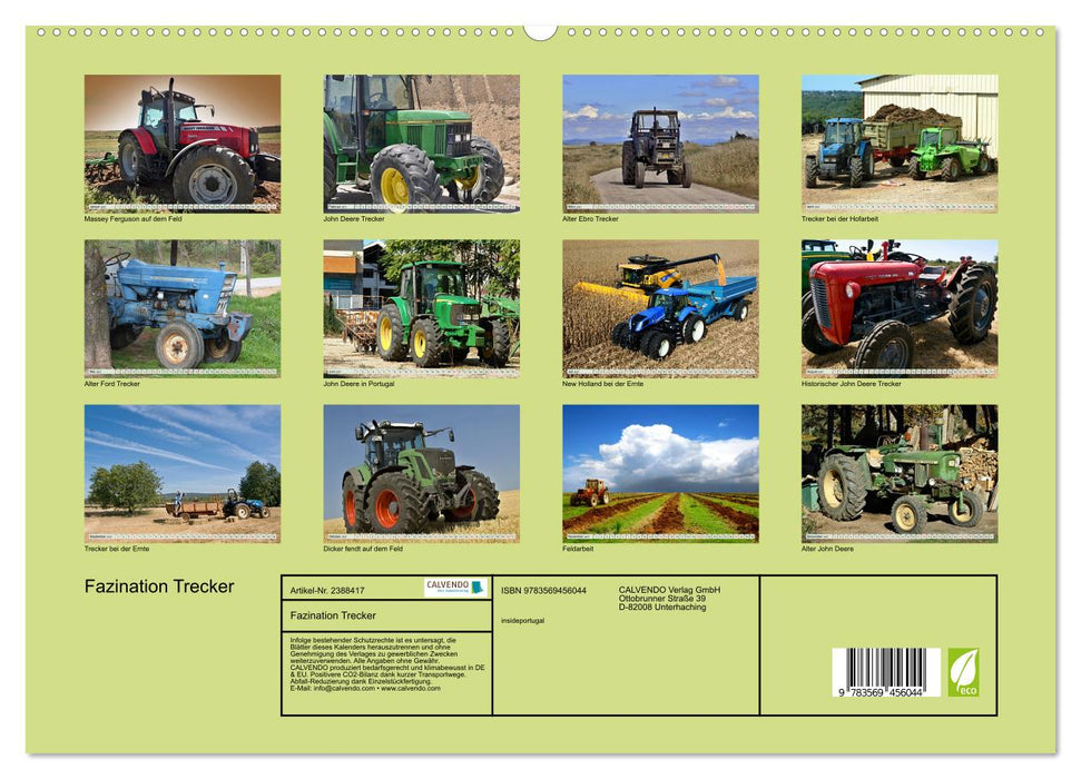 Fazination Trecker (CALVENDO Wandkalender 2027)