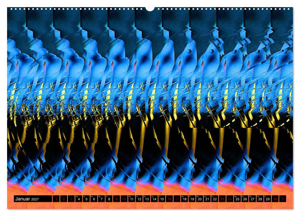 Magische Bilder - 3D Illusionen (CALVENDO Wandkalender 2027)