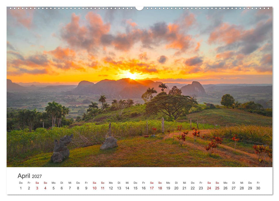 Sonnenaufgänge - Für einen guten Start in den Tag. (CALVENDO Wandkalender 2027)