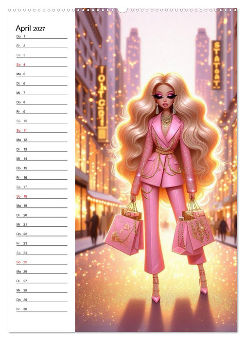 Puppen-Stilwelten (CALVENDO Premium Wandkalender 2027)
