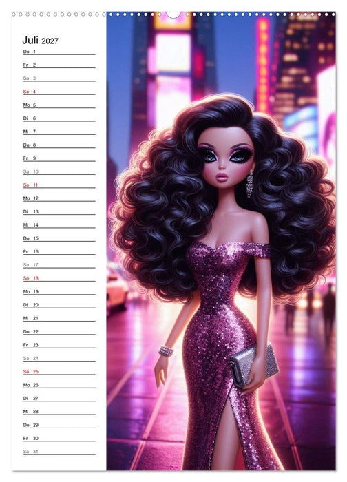 Puppen-Stilwelten (CALVENDO Premium Wandkalender 2027)