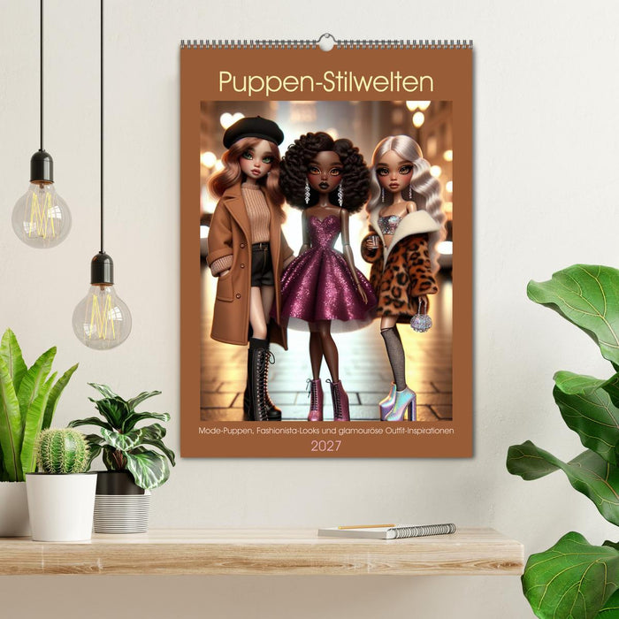 Puppen-Stilwelten (CALVENDO Wandkalender 2027)