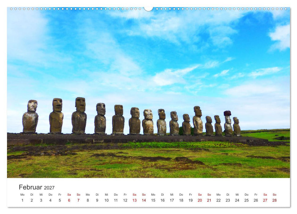 Chile - Das langgestreckte Land. (CALVENDO Premium Wandkalender 2027)
