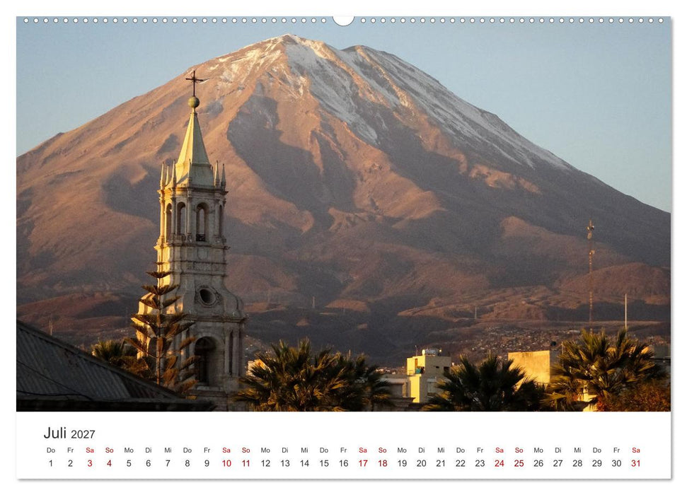 Peru - Das einzigartige Land der Inkas. (CALVENDO Premium Wandkalender 2027)