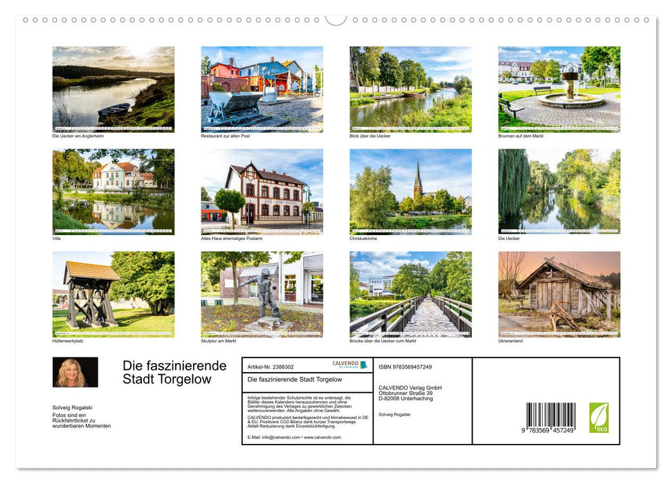 Die faszinierende Stadt Torgelow (CALVENDO Wandkalender 2027)