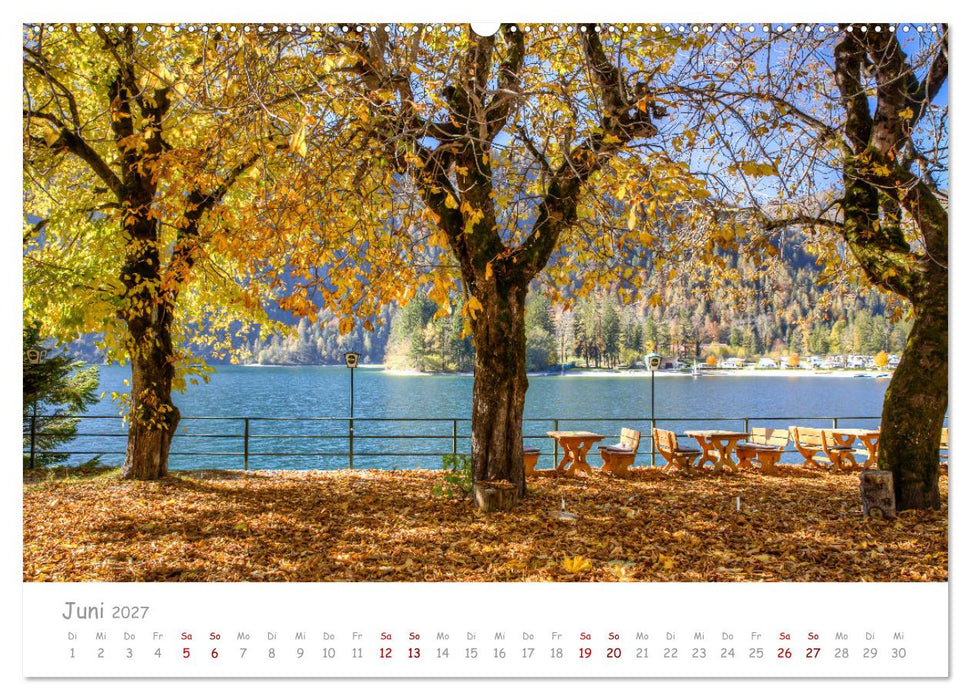 Tirol - Herbst am Achensee (CALVENDO Premium Wandkalender 2027)
