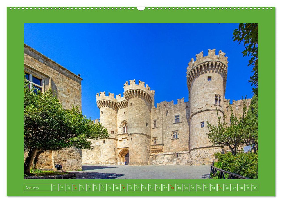 Ein Herz für Rhodos (CALVENDO Wandkalender 2027)