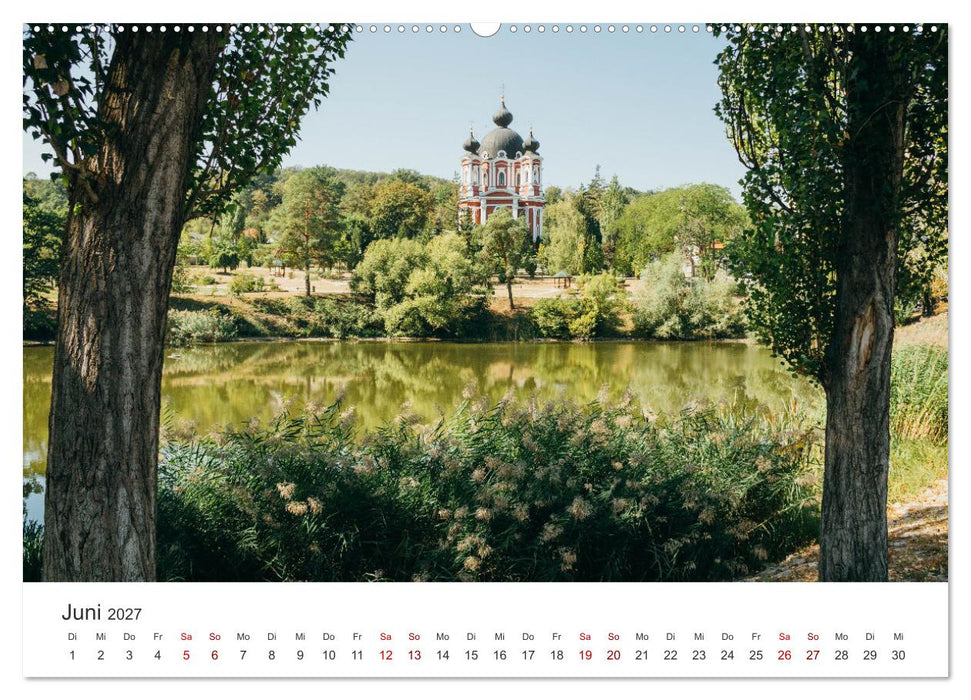 Moldau - Ein unbekanntes Paradies. (CALVENDO Wandkalender 2027)