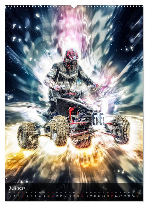 Quad spektakulär (CALVENDO Premium Wandkalender 2027)