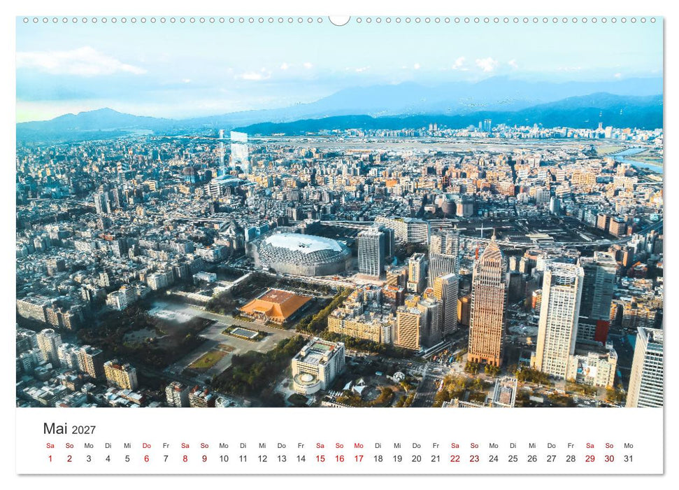 Taiwan - Die wundervolle Insel in Asien. (CALVENDO Wandkalender 2027)