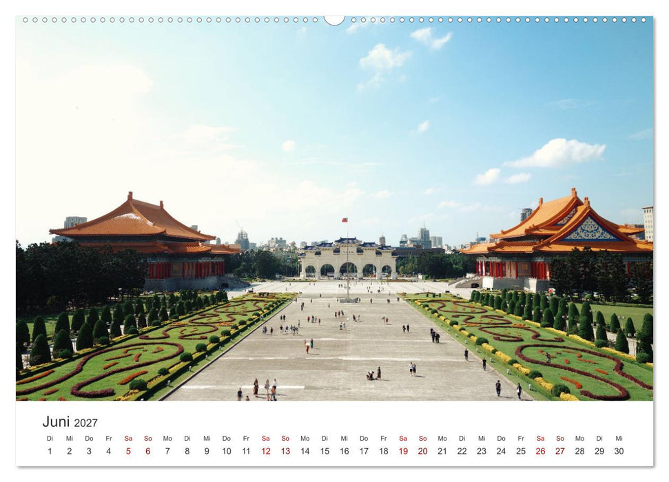 Taiwan - Die wundervolle Insel in Asien. (CALVENDO Wandkalender 2027)
