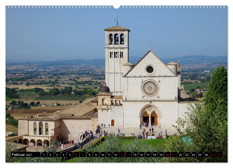Assisi - Die Heimat des heiligen Franziskus und der heiligen Klara (CALVENDO Wandkalender 2027)