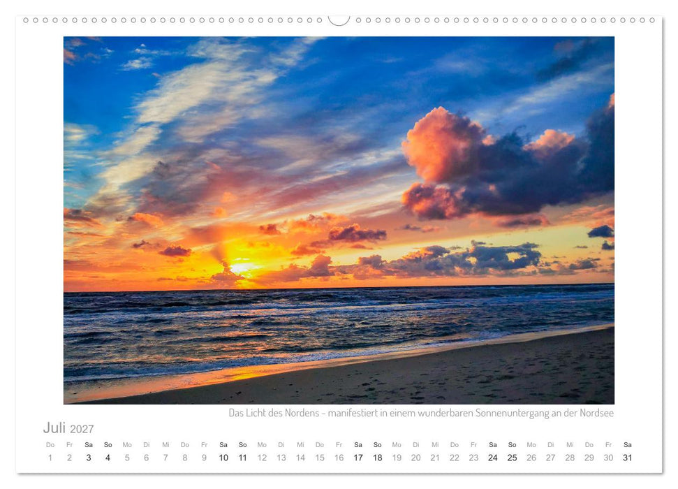 Sehnsucht Holmsland Klit – Impressionen und Collagen (CALVENDO Premium Wandkalender 2027)