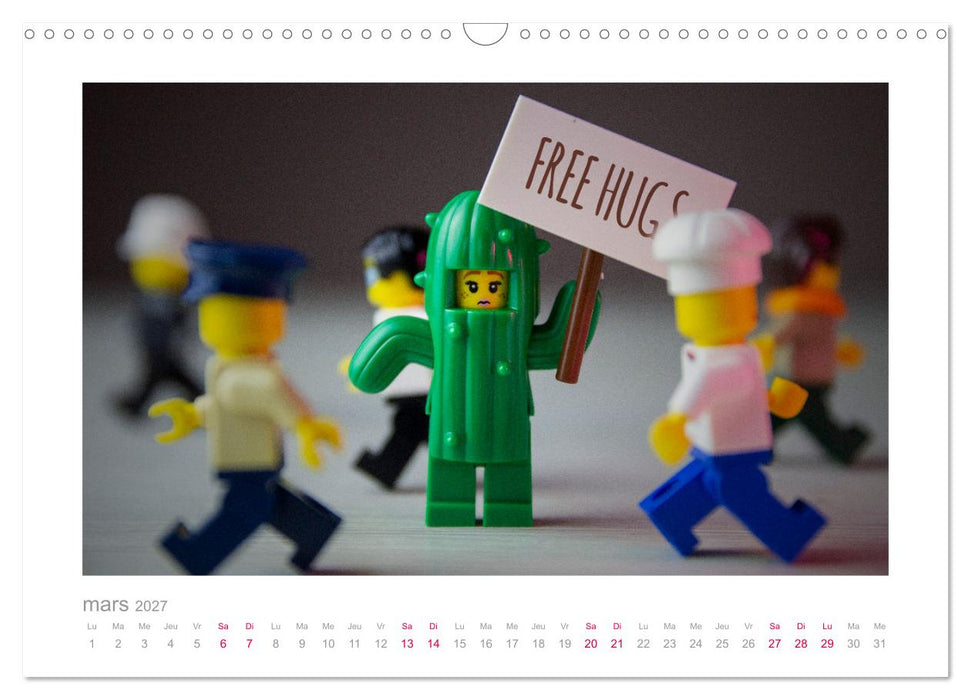 La vie secrète des figurines (CALVENDO Calendrier mensuel 2027)