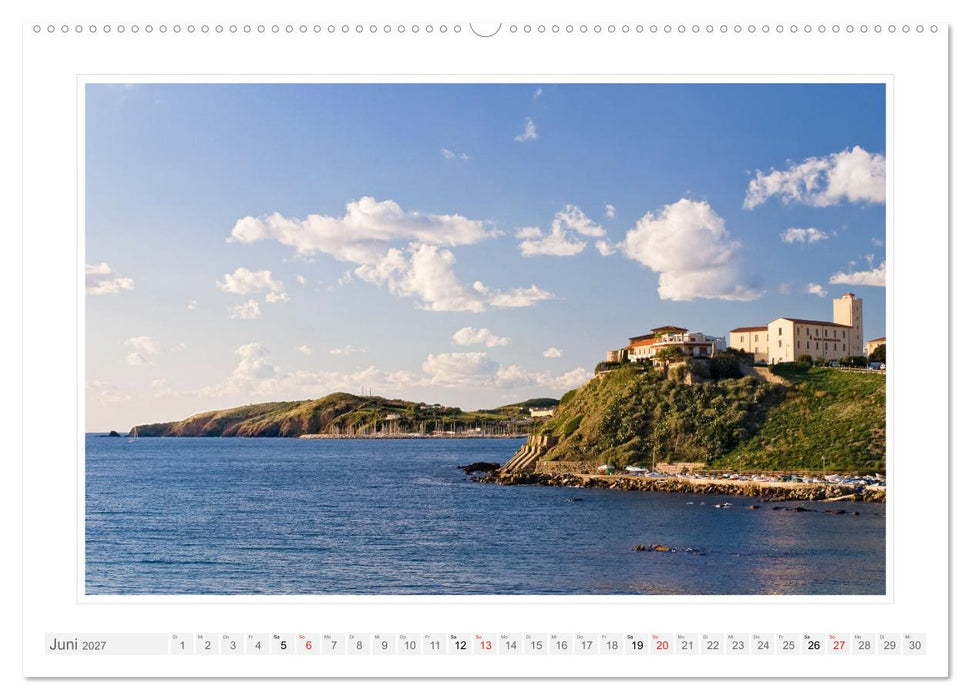 Toskana. Livorno - Volterra - Piombino (CALVENDO Wandkalender 2027)