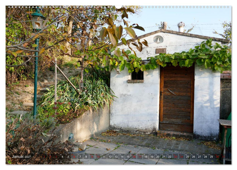 Kulturgut Kellergassen - Tradition und Geselligkeit im Weinviertel (CALVENDO Wandkalender 2027)