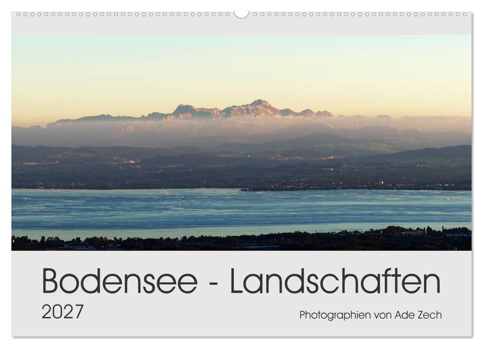 Bodensee - Landschaften (CALVENDO Wandkalender 2027)