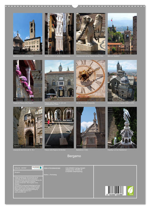 Bergamo (CALVENDO Premium Wandkalender 2027)
