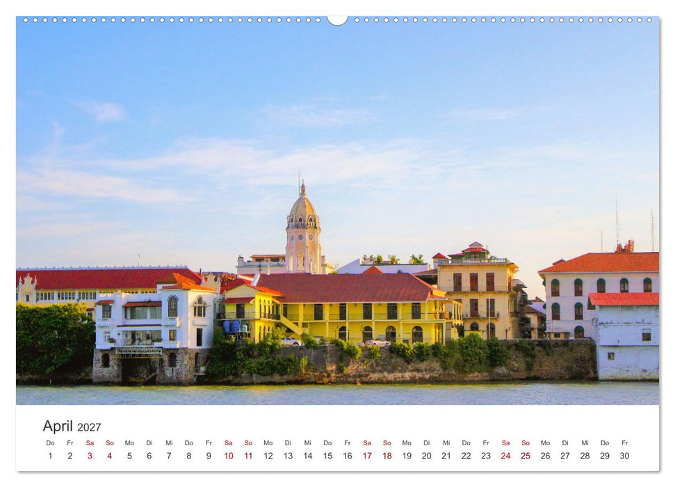 Panama - Wo Atlantik und Pazifik aufeinander treffen. (CALVENDO Premium Wandkalender 2027)