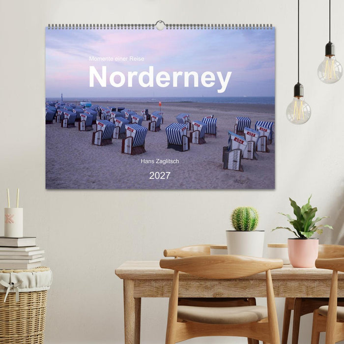 Norderney - Momente einer Reise (CALVENDO Wandkalender 2027)