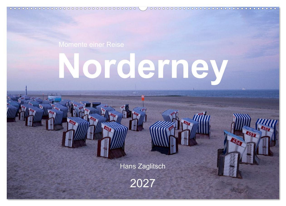 Norderney - Momente einer Reise (CALVENDO Wandkalender 2027)