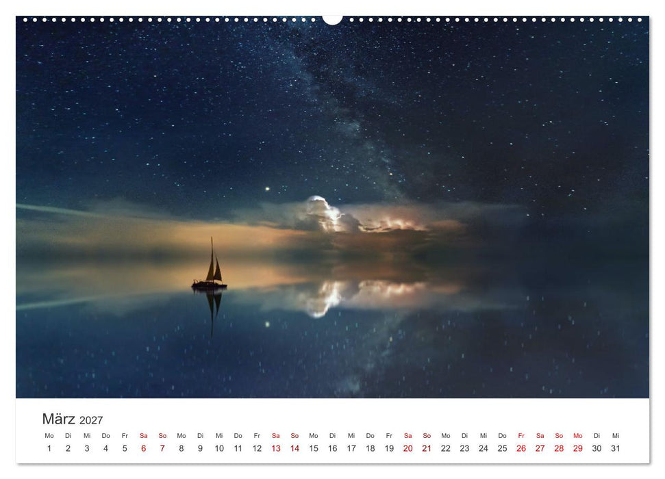 Segeln - Kurs aufs offene Meer. (CALVENDO Premium Wandkalender 2027)