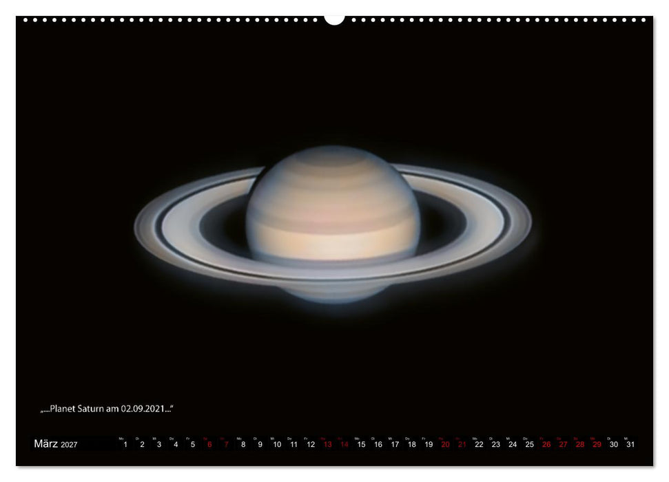 Astrofotografie - Wunder des Universums (CALVENDO Premium Wandkalender 2027)