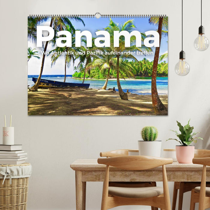 Panama - Wo Atlantik und Pazifik aufeinander treffen. (CALVENDO Wandkalender 2027)