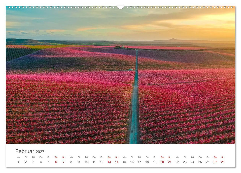 Spanien Luftaufnahmen (CALVENDO Wandkalender 2027)