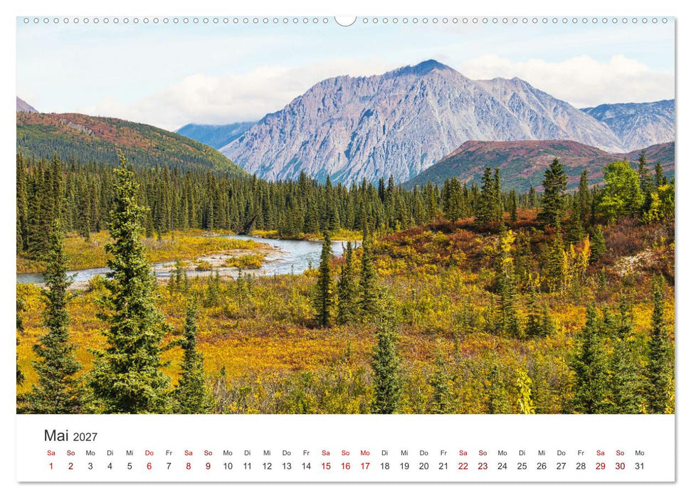 Alaska - Eine unvergessliche Reise. (CALVENDO Wandkalender 2027)