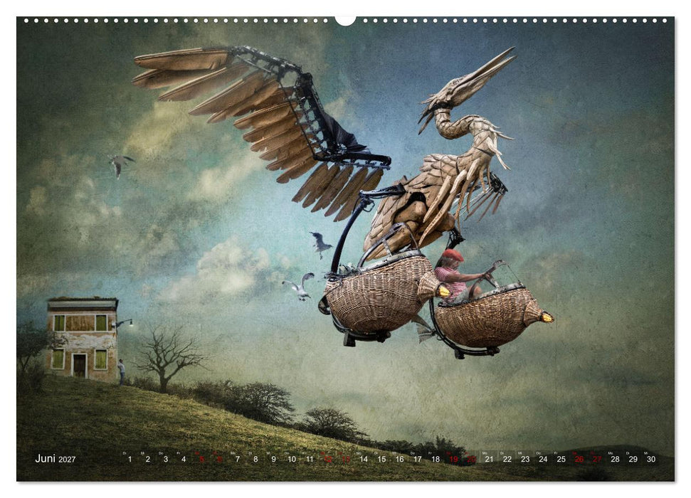 Ein kleiner Ausflug ins Reich der Fantasie (CALVENDO Premium Wandkalender 2027)