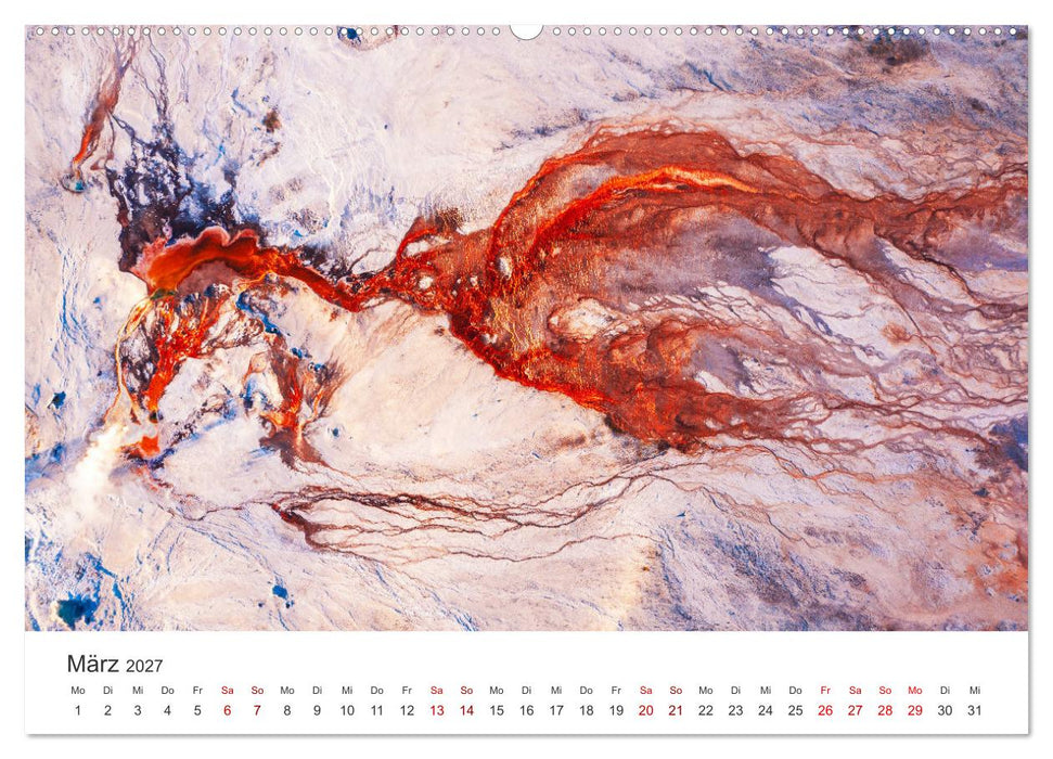 Yellowstone - Wie von einem anderen Stern. (CALVENDO Premium Wandkalender 2027)