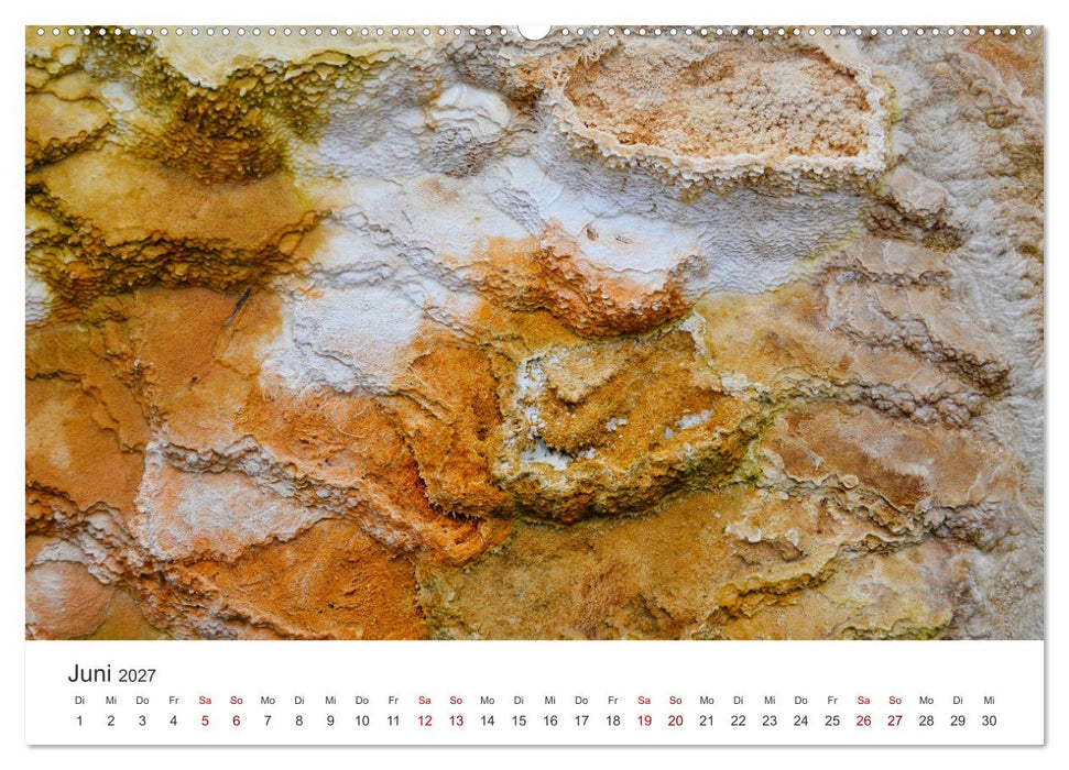 Yellowstone - Wie von einem anderen Stern. (CALVENDO Premium Wandkalender 2027)