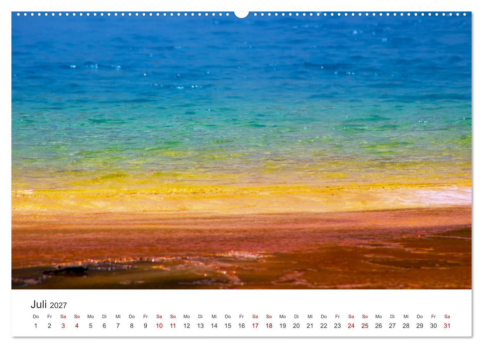 Yellowstone - Wie von einem anderen Stern. (CALVENDO Premium Wandkalender 2027)