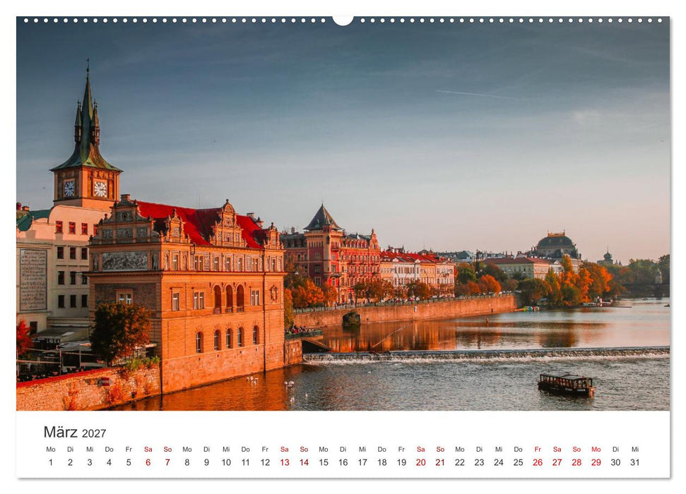 Prag - Die wunderschöne Hauptstadt von Tschechien. (CALVENDO Wandkalender 2027)