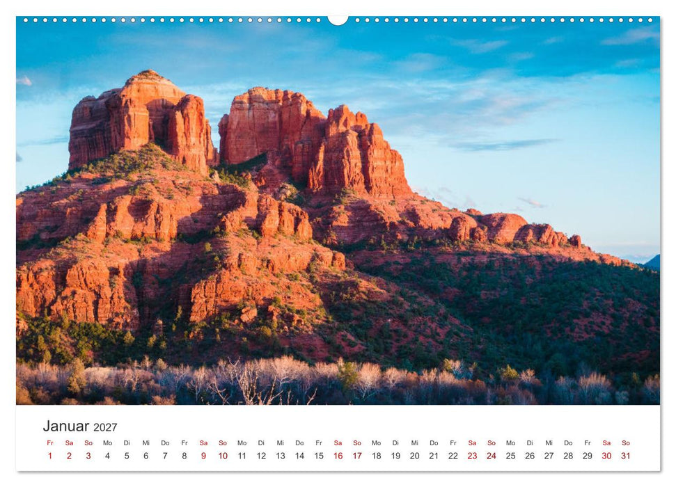 Arizona - Grand Canyon State (CALVENDO Wandkalender 2027)