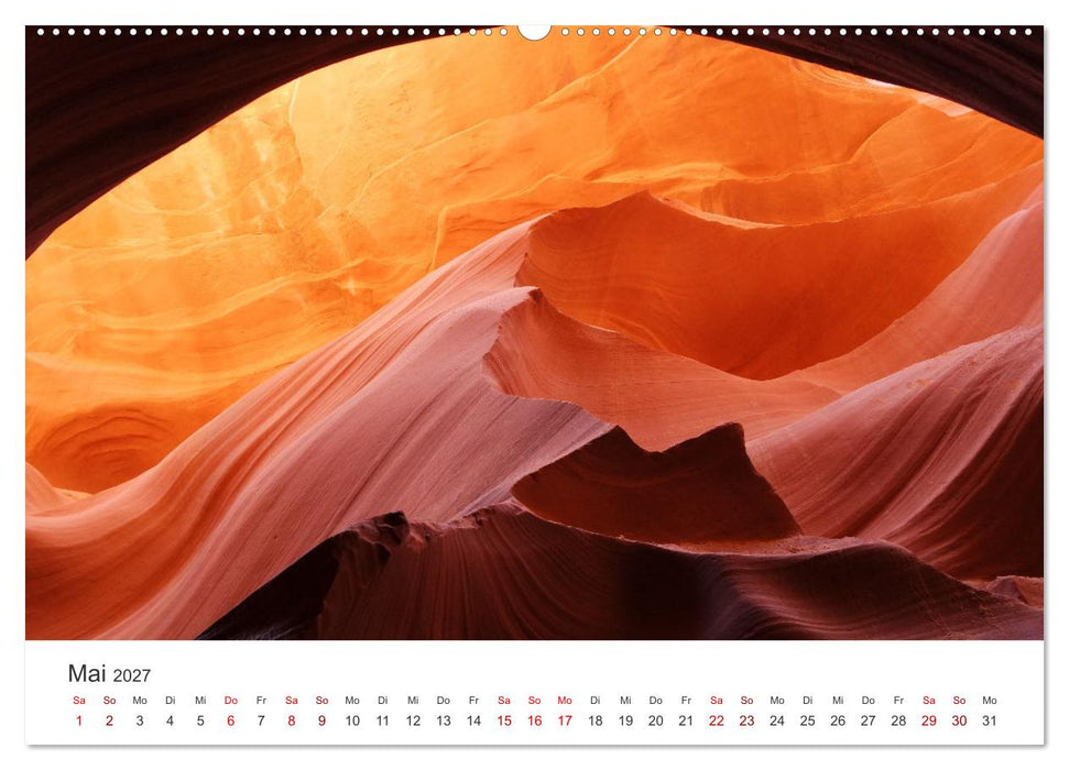 Arizona - Grand Canyon State (CALVENDO Wandkalender 2027)