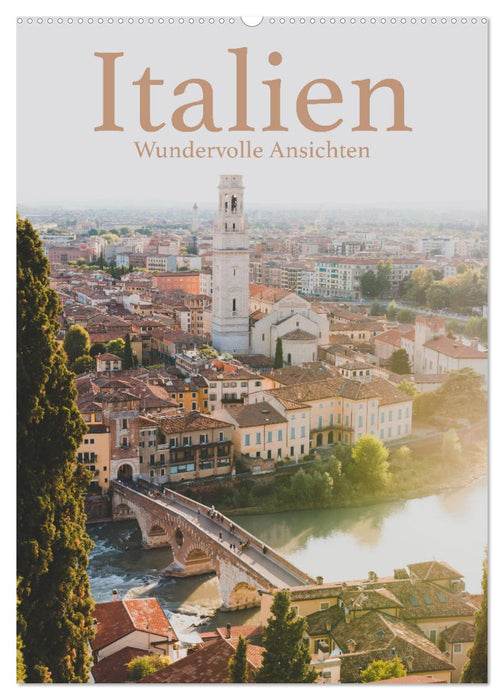Italien - Wundervolle Ansichten (CALVENDO Wandkalender 2027)