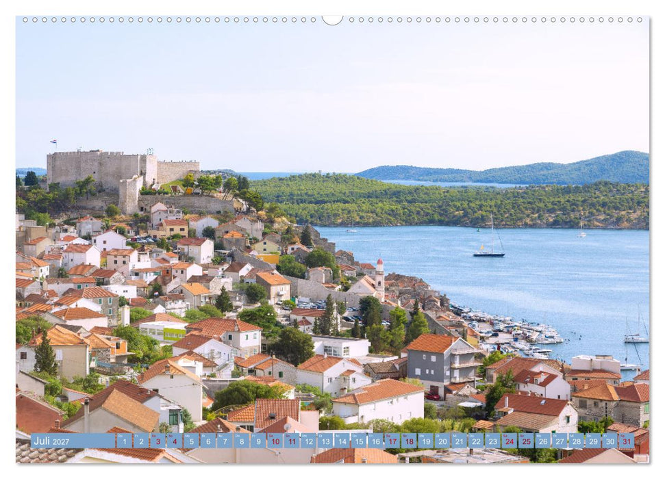 Faszination Kroatien - Dalmatiens Küste (CALVENDO Premium Wandkalender 2027)
