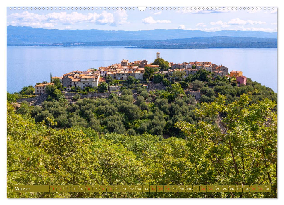 Faszination Kroatien – Kvarner Bucht (CALVENDO Premium Wandkalender 2027)