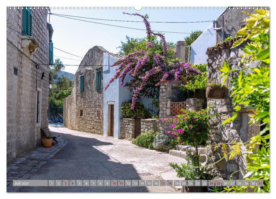 Faszination Kroatien – Kvarner Bucht (CALVENDO Premium Wandkalender 2027)